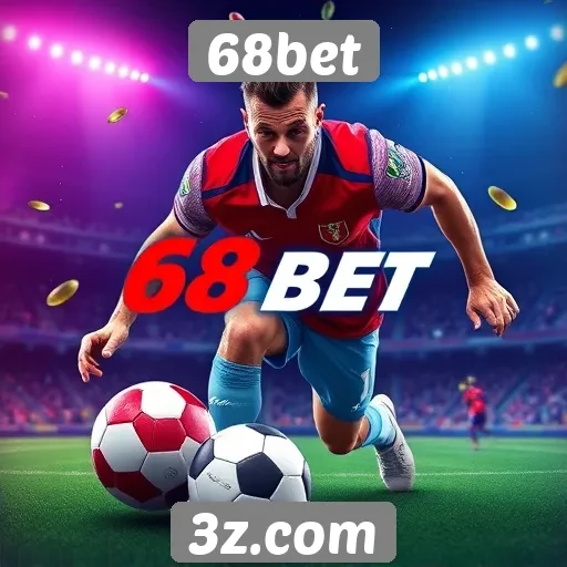 Apostas esportivas no 68bet atraem novos usuários